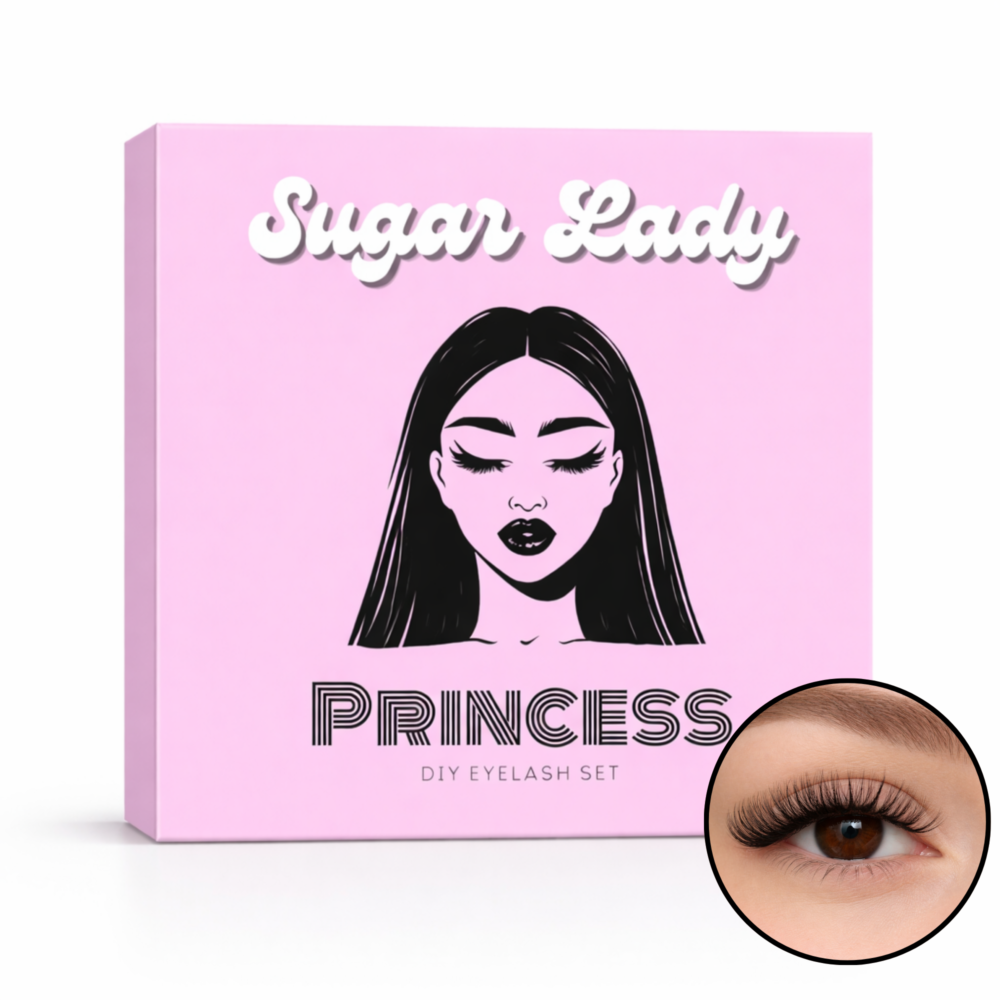 Zestaw Princess- rzęsy bondingowe