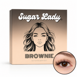Zestaw Brownie - rzęsy bondingowe